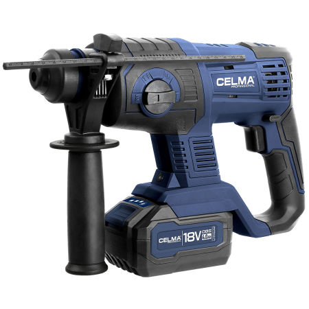 Zestaw OBS CELMA Professional Młotowiertarka + Szlifierka + 2x Aku 4Ah + Ładowarka - Celma Professional zdjęcie 2
