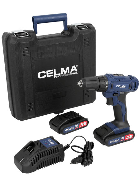 Wiertarko-wkrętarka CELMA Professional WAK-Li18GEO+ 2x2Ah 3LAT GW 
