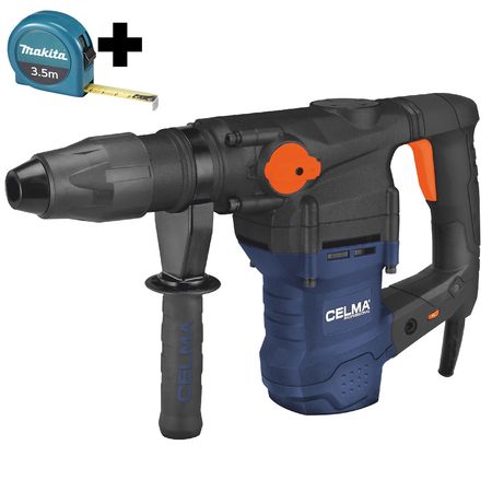 Młot udarowo-obrotowy CELMA Professional PRWg 40GEO 1600W SDS Max 10J+ Miara MAKITA 3,5m