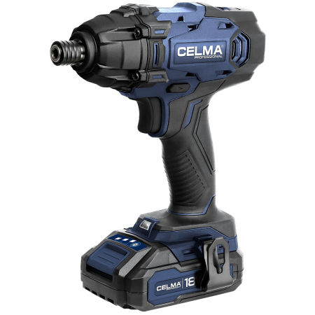 Zestaw OBS CELMA Professional Klucz udarowy + Zakrętarka udarowa + 2x Aku 2Ah + Ładowarka  - Celma Professional zdjęcie 3