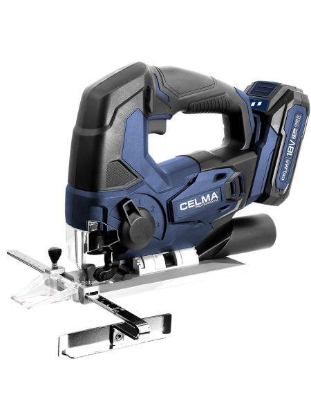 Zestaw OBS CELMA Professional Pilarka tarczowa + Wyrzynarka + 2x Aku 2Ah + Ładowarka - Celma Professional zdjęcie 3